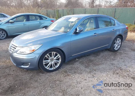 2009 Hyundai Genesis 4.6 from USA, damaged, VIN KMHGC46F89U062515